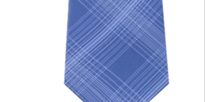 Kenneth Cole Reaction Men's Tyler Silk Blend Professional Neck Tie Blue Size Regular