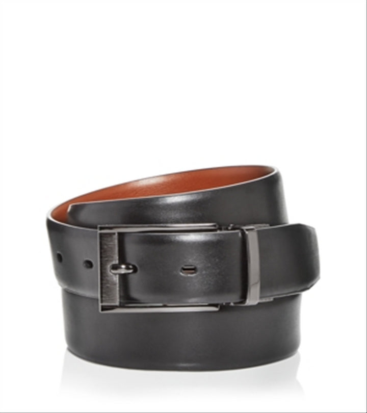 The Men's Store at Bloomingdale's Men's Reversible Leather Belt Black Size 32