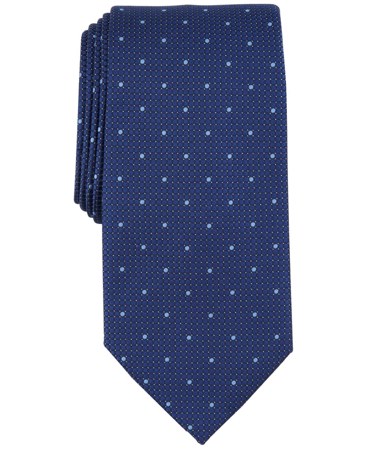 Club Room Men's Florence Dot Tie Blue  Size Regular