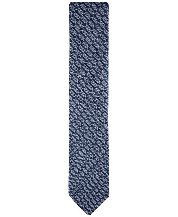 Tommy Hilfiger Men's Sailing Knots Tie Blue Size Regular