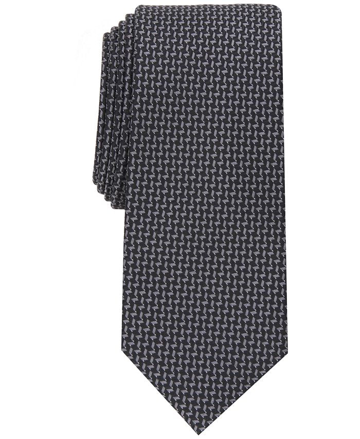 Alfani Men's Palazzo Mini Tie Black Size Regular