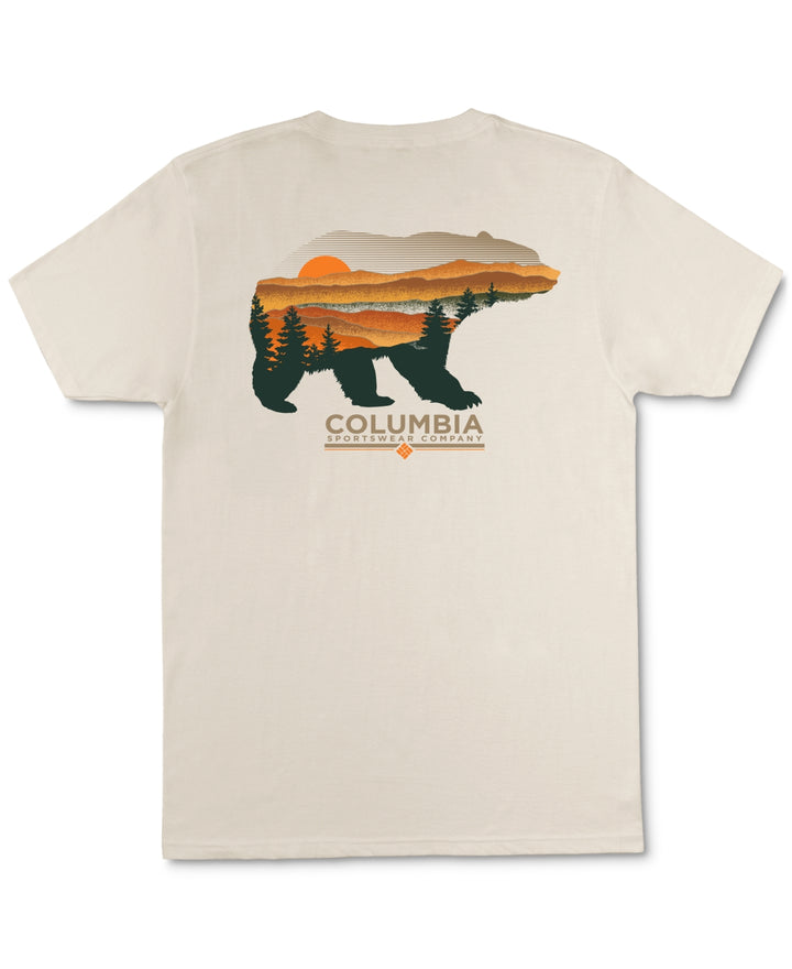 Columbia Men's Kodak Graphic T Shirt Beige Size X-Large