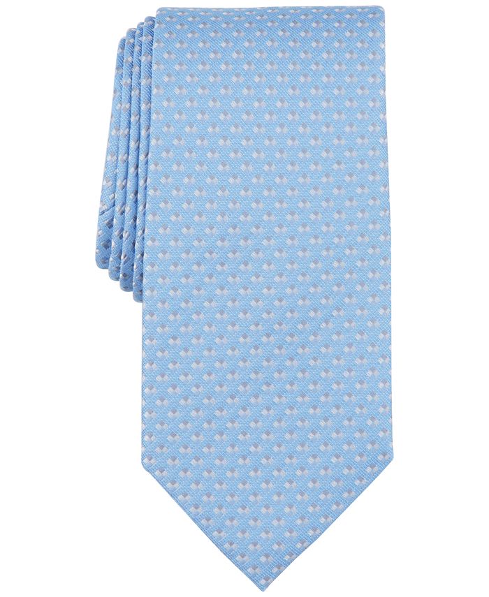 Michael Kors Men's Marion Neat Tie Blue Size Regular