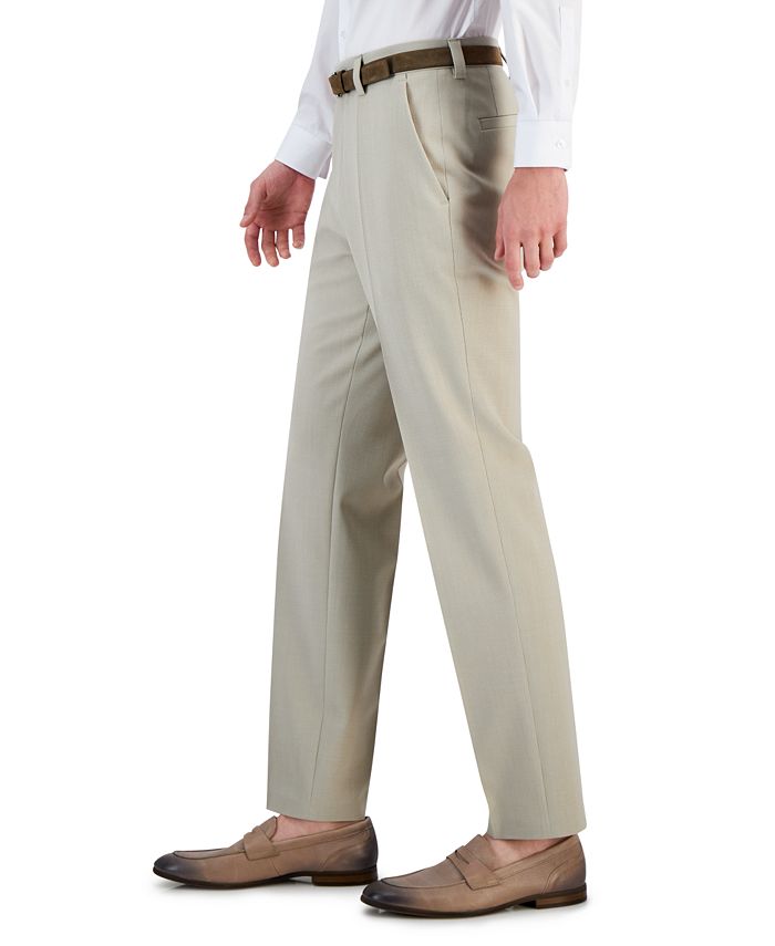 Hugo Boss Men's Modern Fit Superflex Suit Pants Beige Size 40