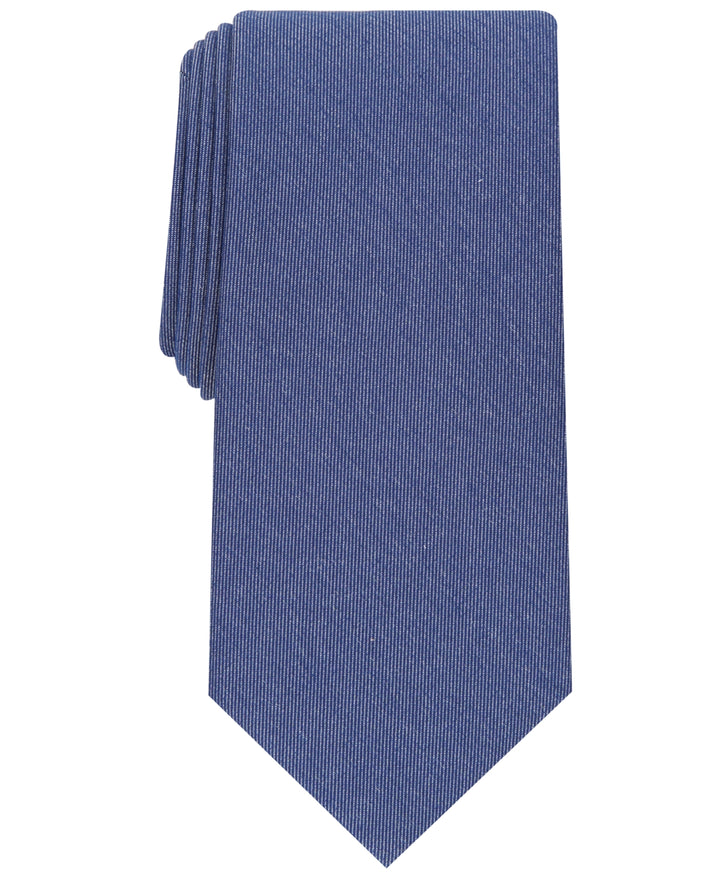 Club Room Men's Classic Solid Tie Blue Size Regular