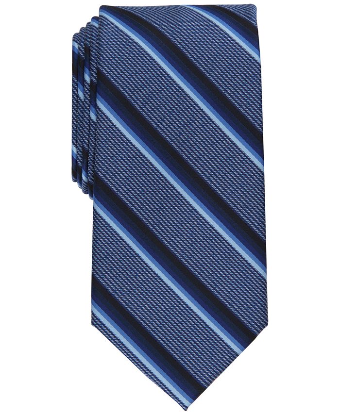 Perry Ellis Men's Abbott Stripe Tie Blue Regular