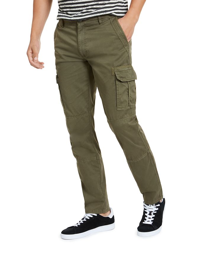 American Rag Men's Slim-Fit Cargo Pants Green Size 31x32