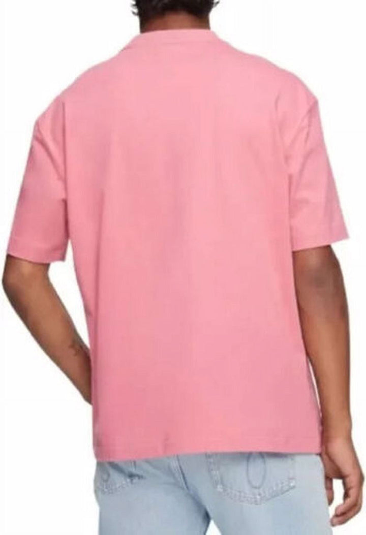 Calvin Klein Men’S Graphic-Print T-Shirt Pink Size XL