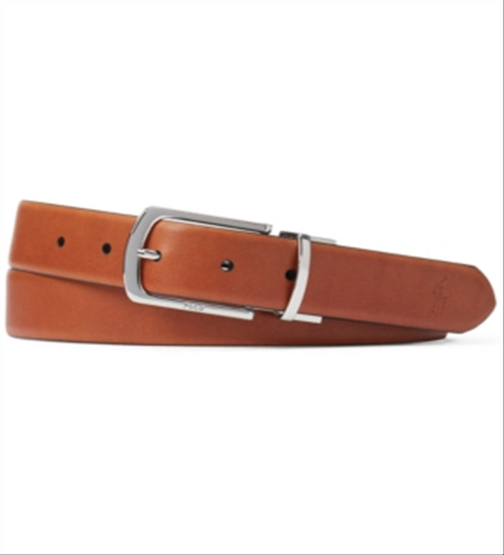 Polo Ralph Lauren Men's Reversible Leather Belt Brown Size 38 Reg