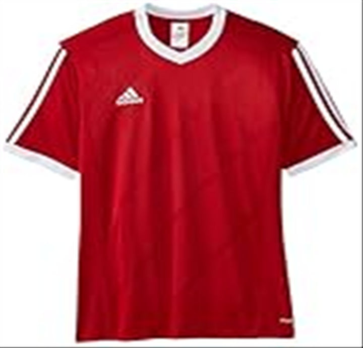 adidas Performance Boys Youth Tabela 14 Short Sleeve Jersey Red Size S