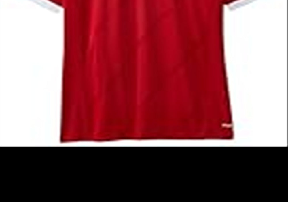 adidas Performance Boys Youth Tabela 14 Short Sleeve Jersey Red Size S