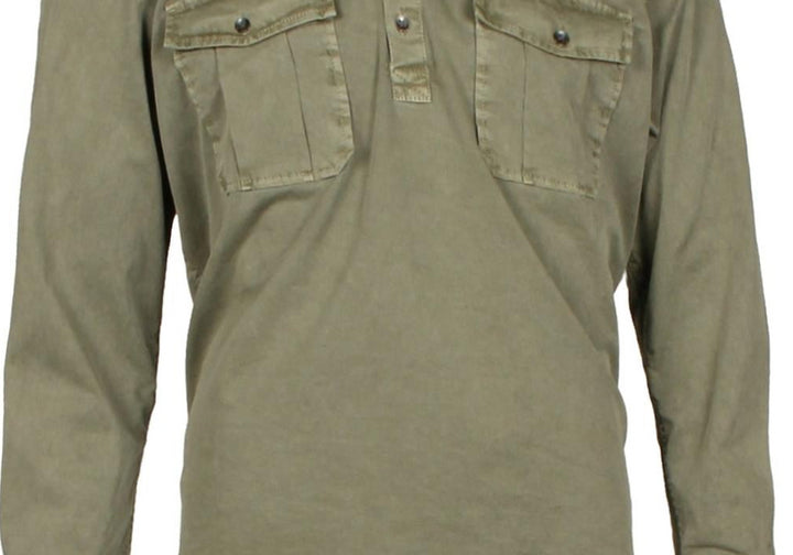 INC Mens Collared Regular Fit Button-Down Shirt Green Size XS