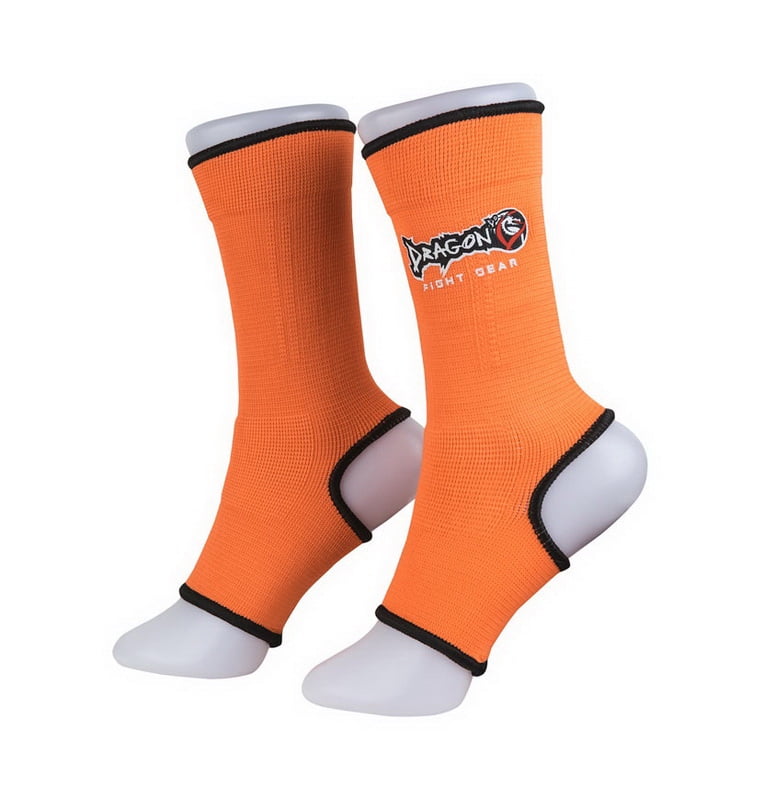 Dragon Do Men's Ankle Supports Shocks Orange Size X-Large