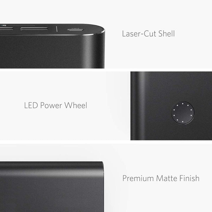 ANKER PowerCore+ 26800 mah Portable Charger with Qualcomm QC - Black