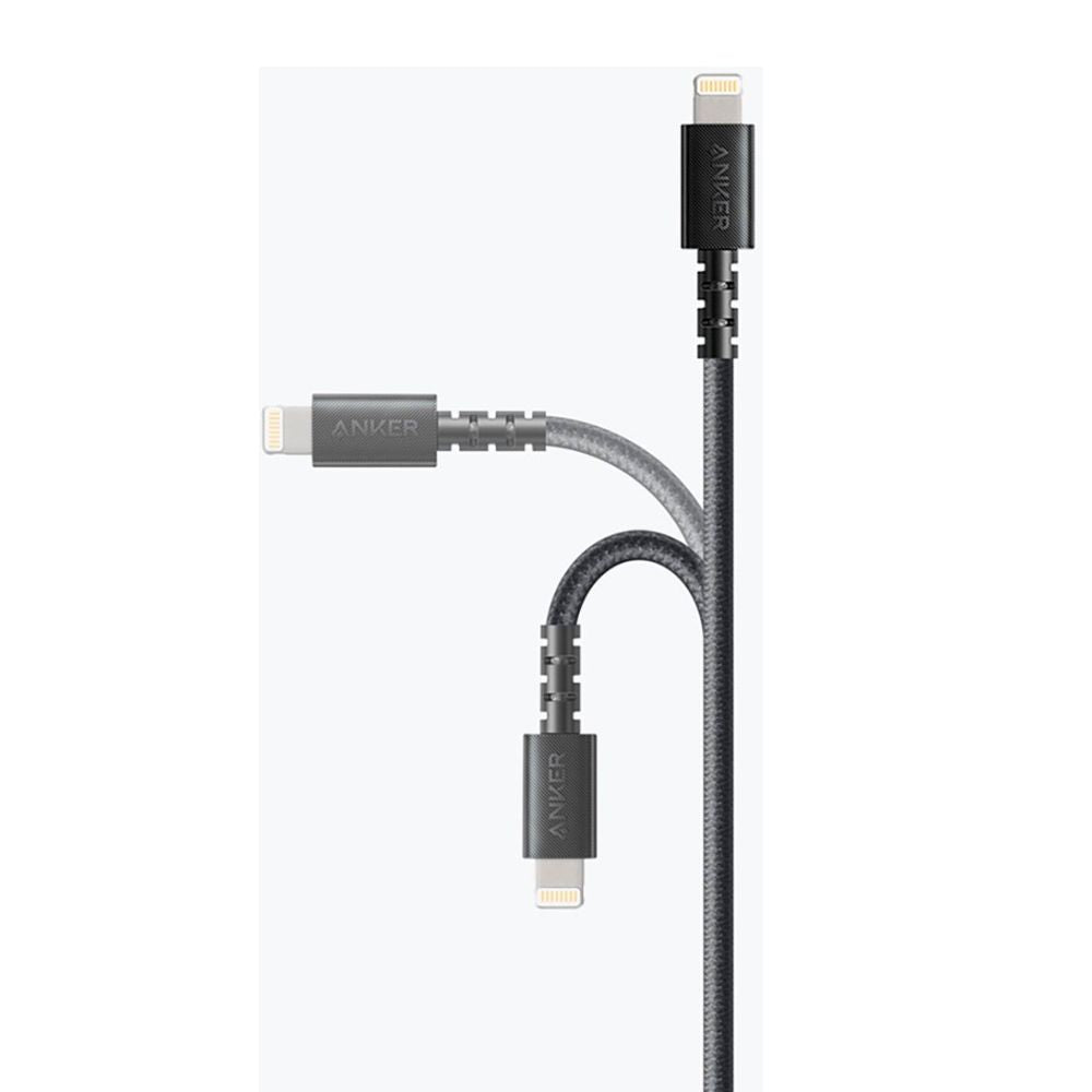 Anker - PowerLine Select+ USB Cable with Lightning Connector - Black