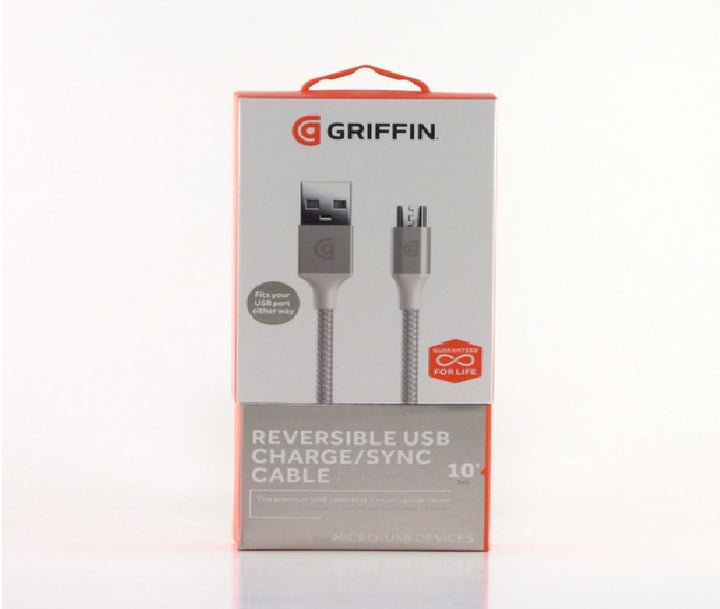 Griffin Premium Braided USB to Micro USB 10ft