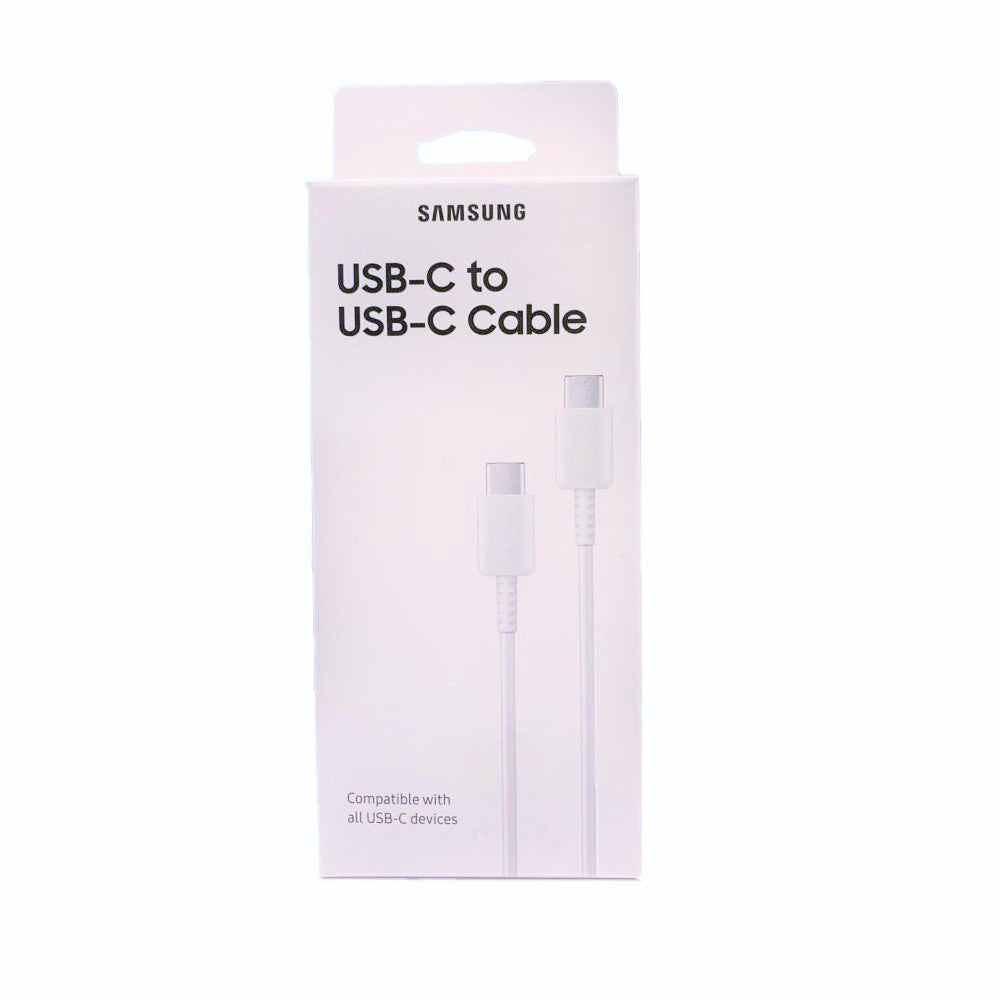 Samsung USB-C to USB-C Data Charging Cable for Samsung Galaxy Note 10/10+ - White (Retail Packaging)