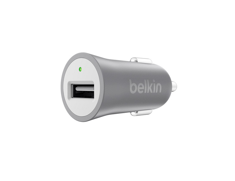 Belkin Wall and Car Charger Kit for iPhone 8/7 & iPad - Retail Packaging - Gray