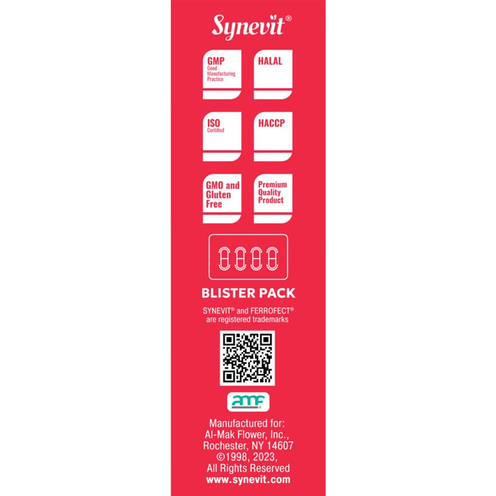 Synevit Ferrofect Iron Supplement – 30 tablets