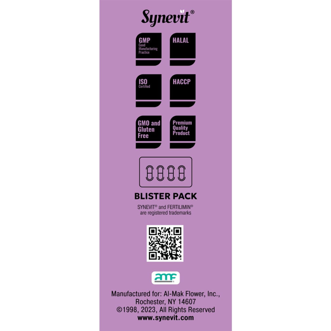 Synevit Fertilimin Fertility Support – 60 Tablets