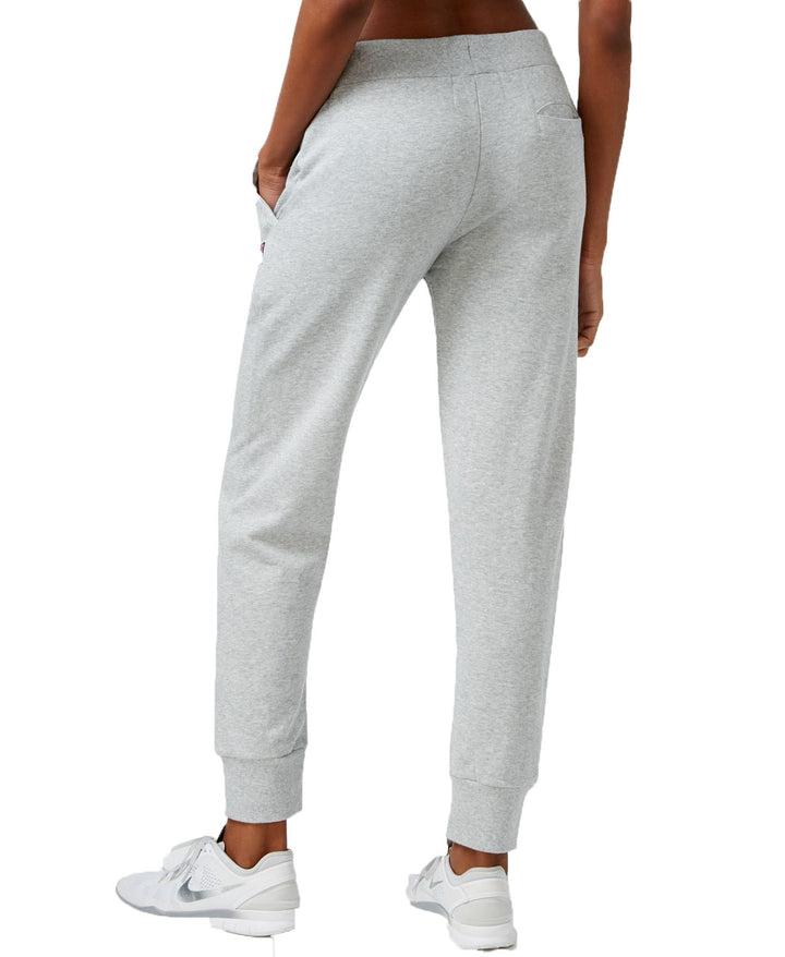 Fila Women's Frances Ribbed-Cuff Jogger Pants Grey Size Extra Large