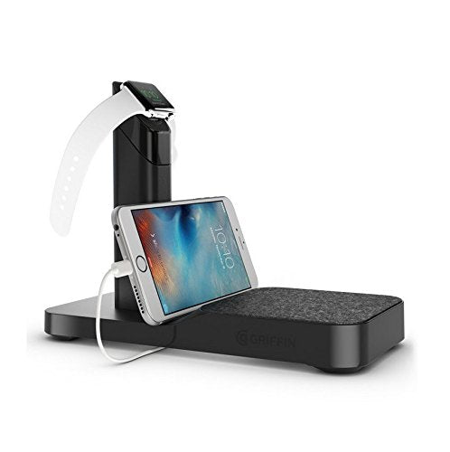 Griffin WatchStand Powered Charging Station for Apple Watch + iPhone