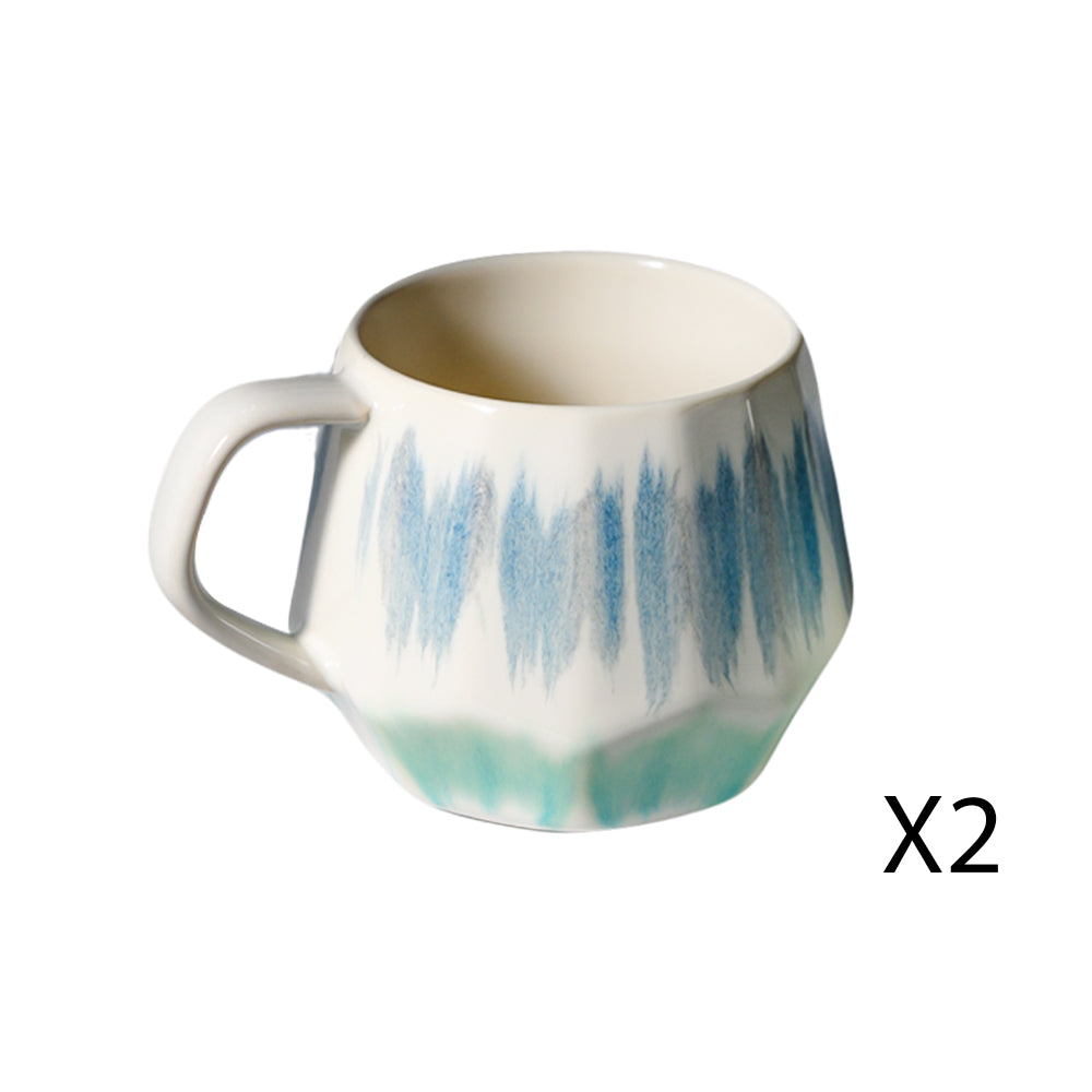 Homvare Porcelain Coffee Mug, Tea Cup for Office and Home Suitable for Both Hot and Cold Beverage