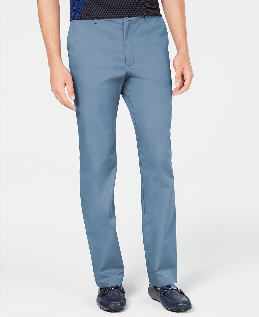 Alfani Men's AlfaTech Classic Fit Chino Pants Blue Size 36x32