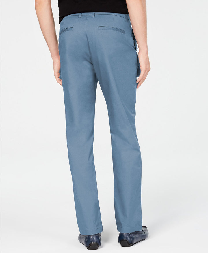 Alfani Men's AlfaTech Classic Fit Chino Pants Blue Size 36x32