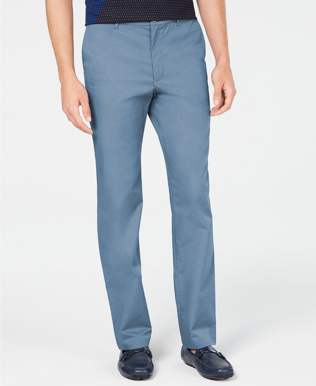 Alfani Men's AlfaTech Classic Fit Chino Pants Blue Size 38x32