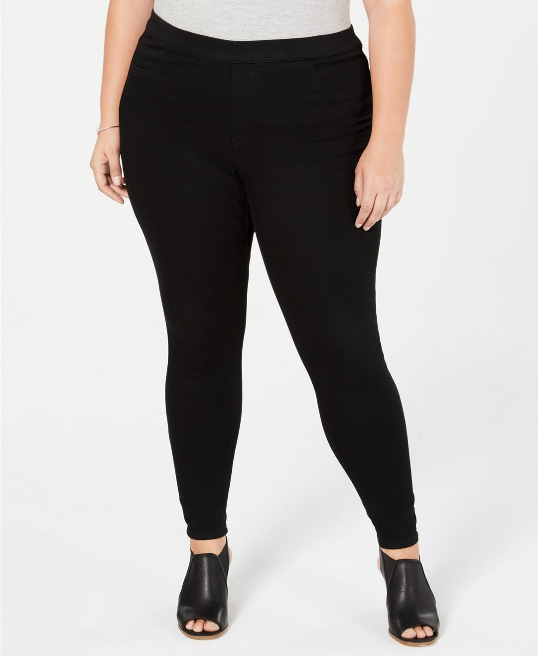 Style & Co Women's  Plus Size Jeggings  Black Size 14W