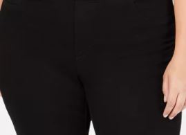 Style & Co Women's  Plus Size Jeggings  Black Size 14W