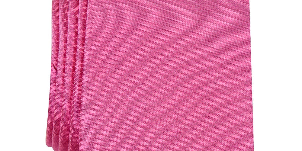 Alfani Men's Solid Texture Slim Tie Dark Pink Size Regular