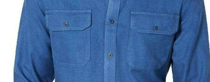 American Rag Men's Grindle Textured Shirt Blue