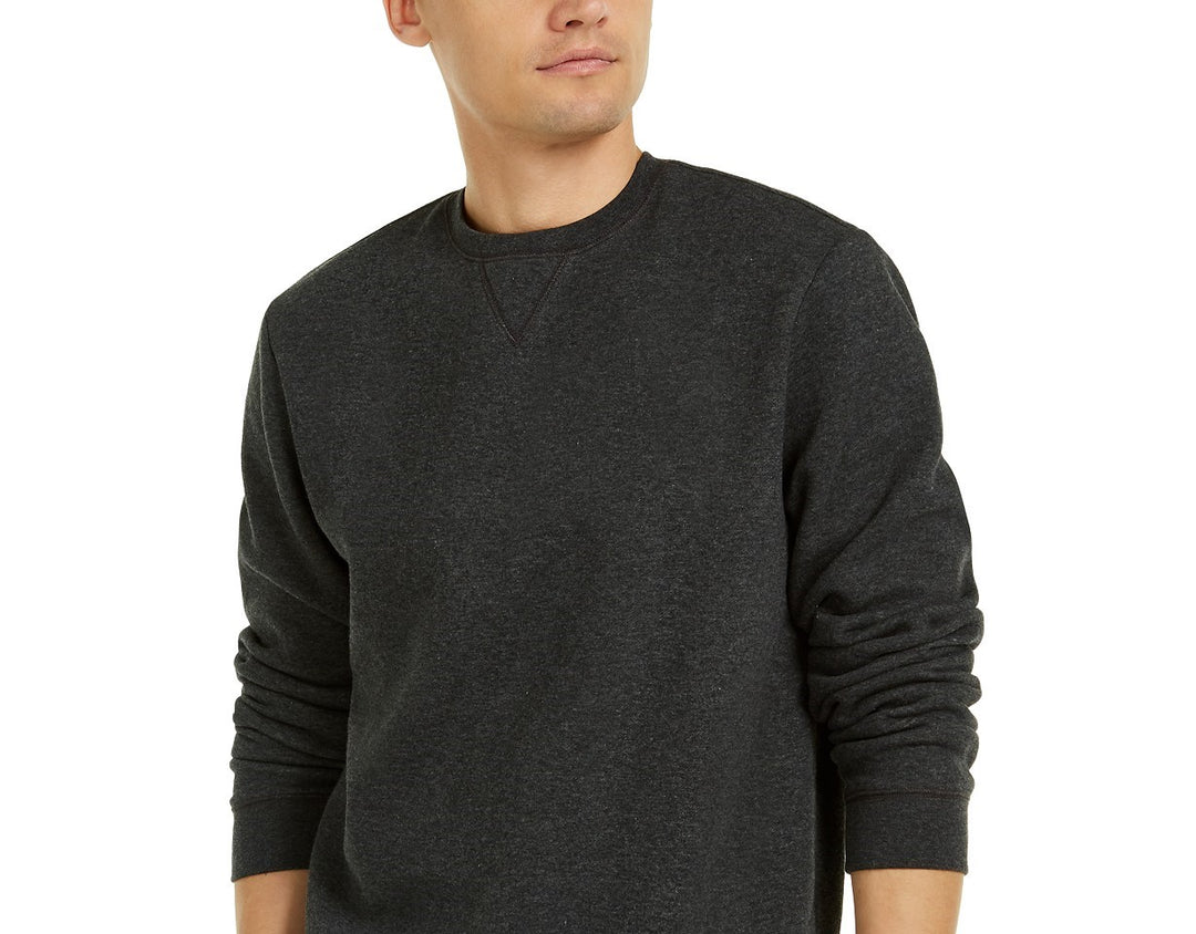 Ideology Men's Fleece Sweatshirt Medium Gray Size Extra Large