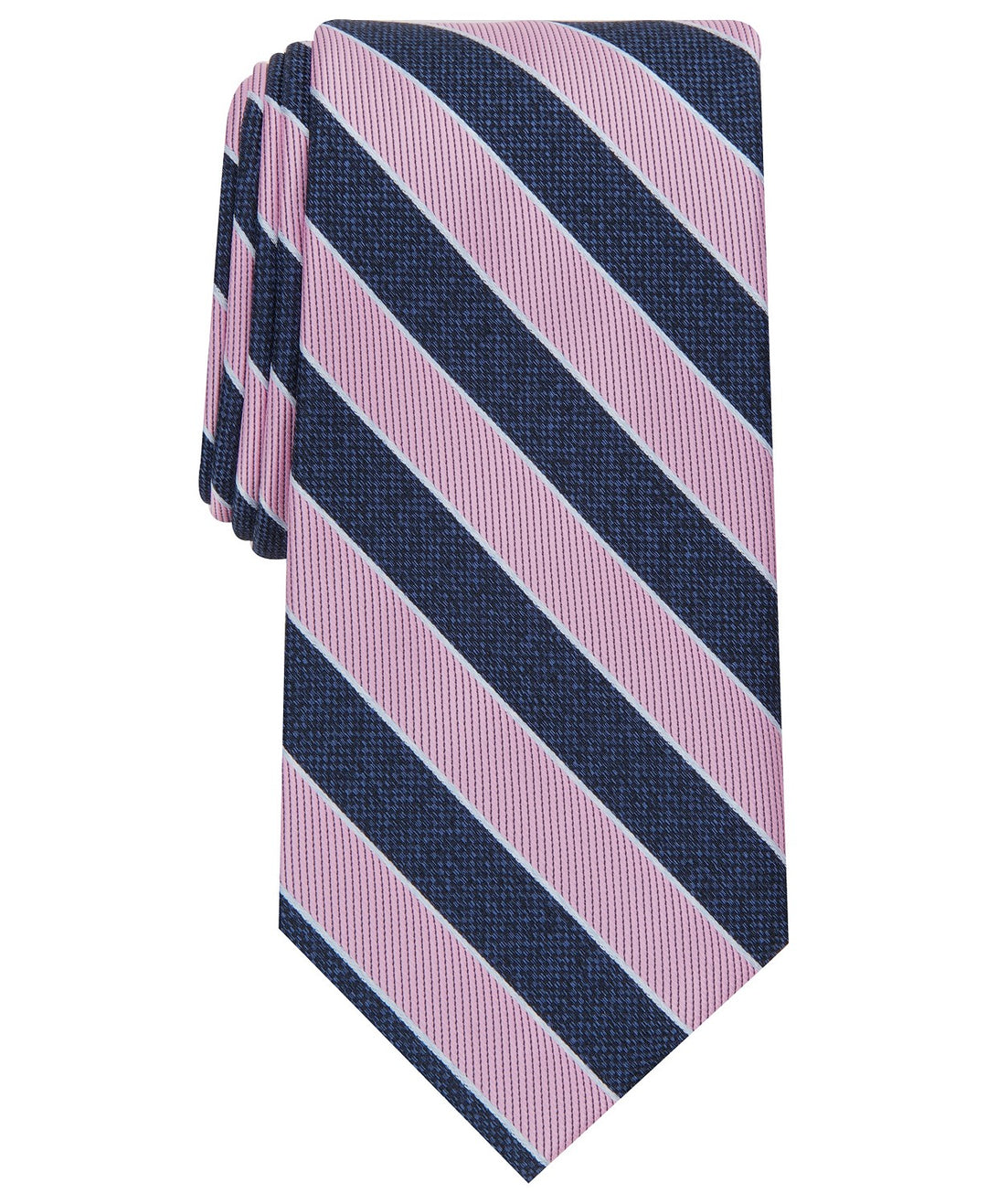 Club Room Men's Trumbull Stripe Tie Pink One Size