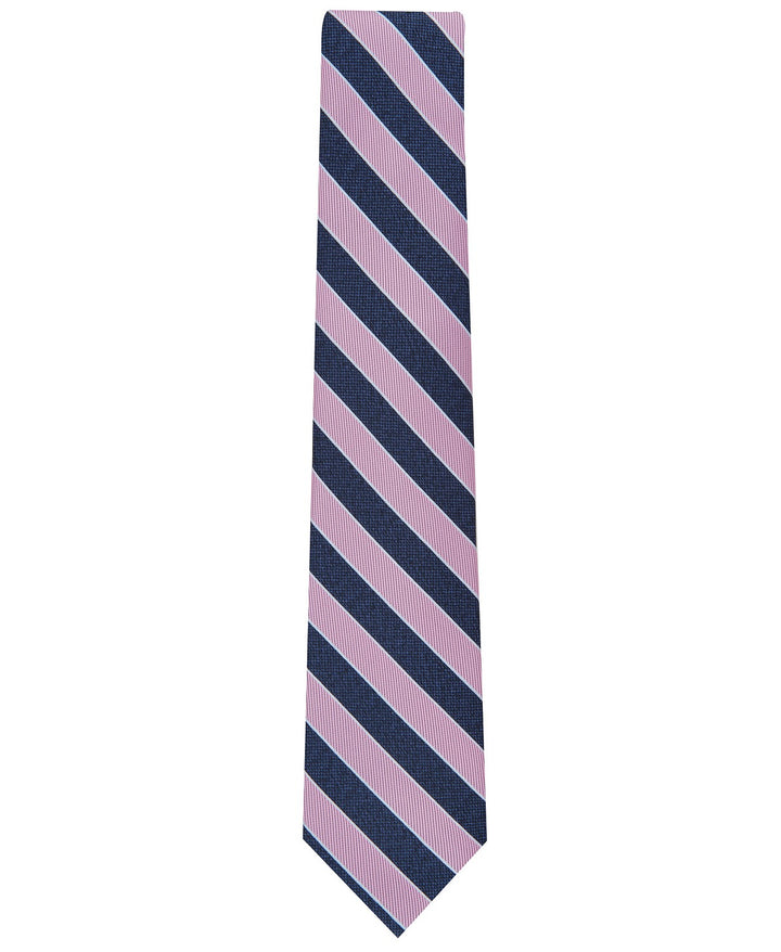 Club Room Men's Trumbull Stripe Tie Pink One Size