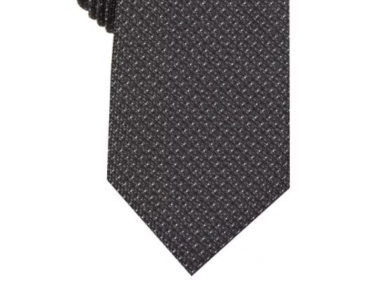 Alfani Men's Solid Slim Tie Black Size Regular