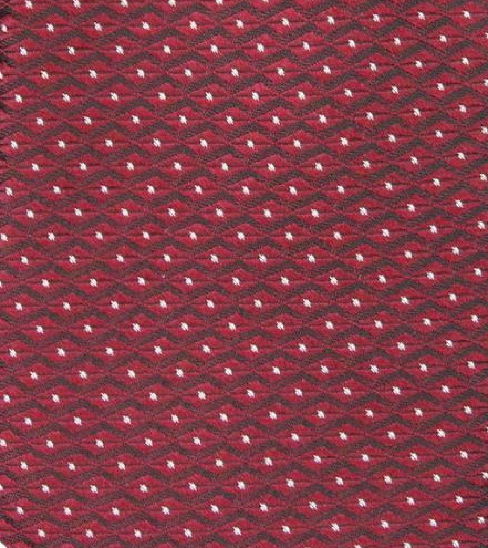 Alfani Men's Slim Geometric Tie Red Size Regular