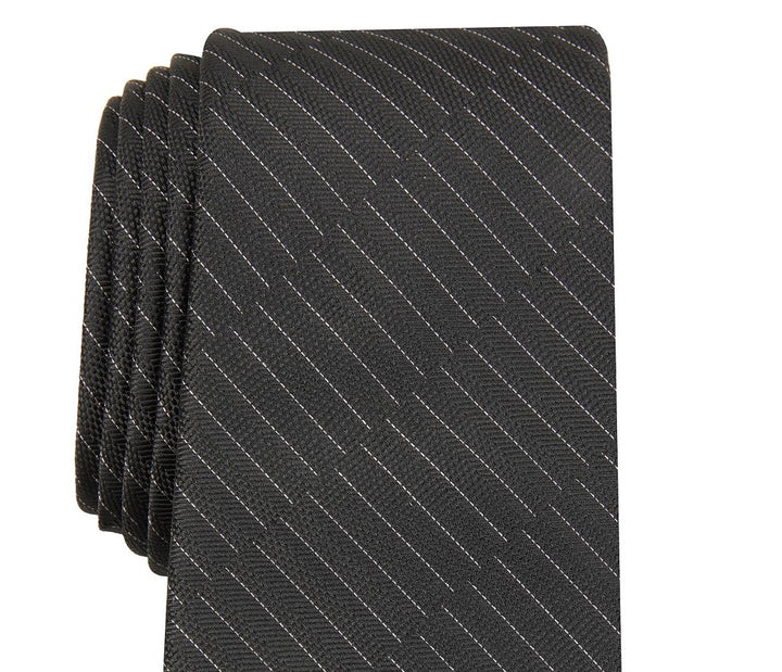 Alfani Men's Maximus Solid Tie Black Size Regular