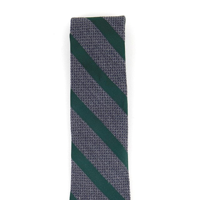 Tasso Elba Men's Teramo Stripe Tie Green Size Regular