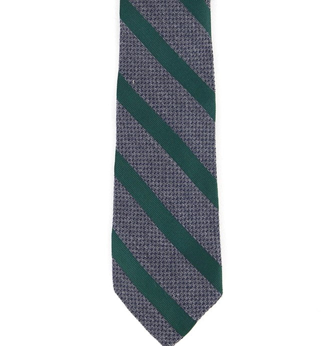 Tasso Elba Men's Teramo Stripe Tie Green Size Regular