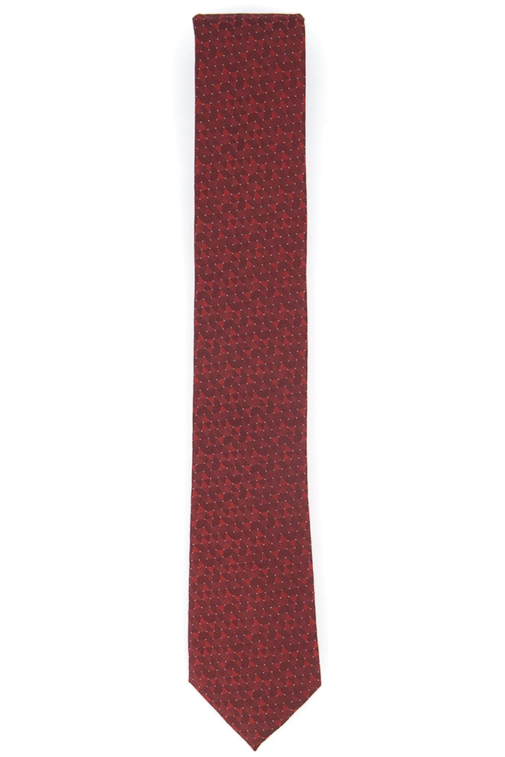 Alfani Men's Slim Geo Tie Red Size Regular