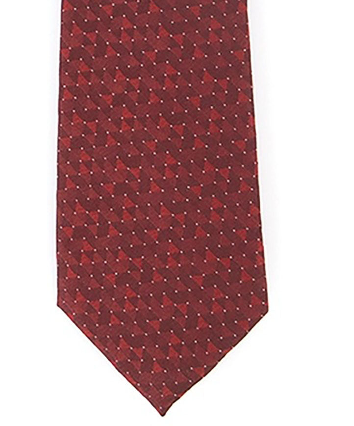 Alfani Men's Slim Geo Tie Red Size Regular