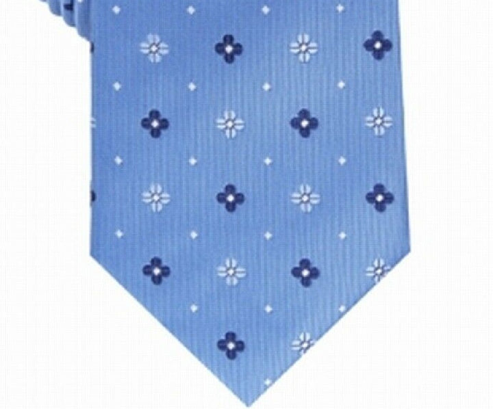 Club Room Men's Barrett Neat Tie Blue One Size