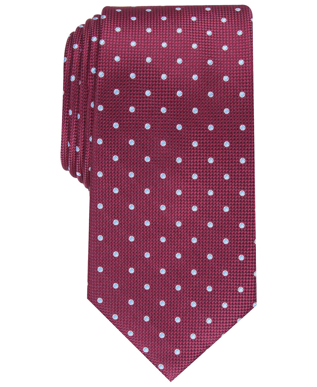 Club Room Men's Classic Dot Tie Red Size Regular