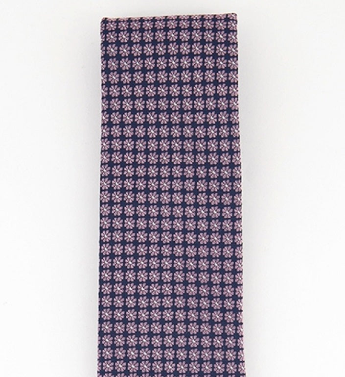 Club Room Men's Tulip Neat Tie Pink Size Regular