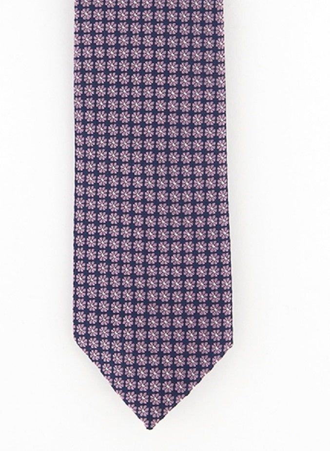 Club Room Men's Tulip Neat Tie Pink Size Regular