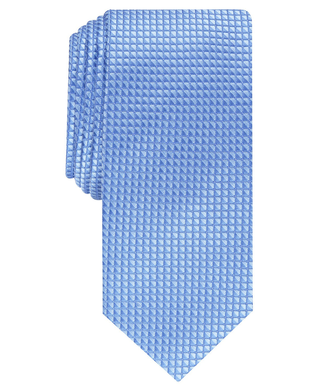 Alfani Men's Slim Neat Tie Blue Size Regular