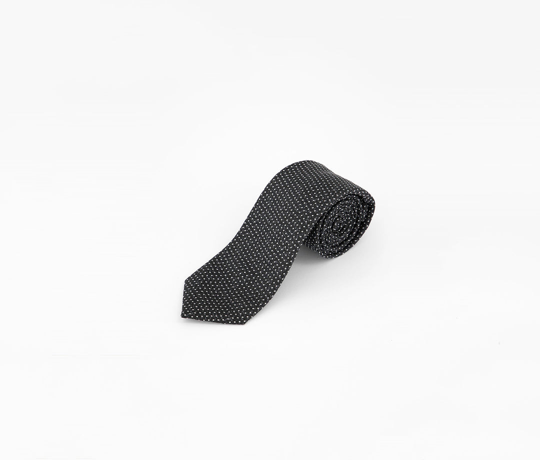 Alfani Men's Slim Abstract Dot Tie Black Size Regular
